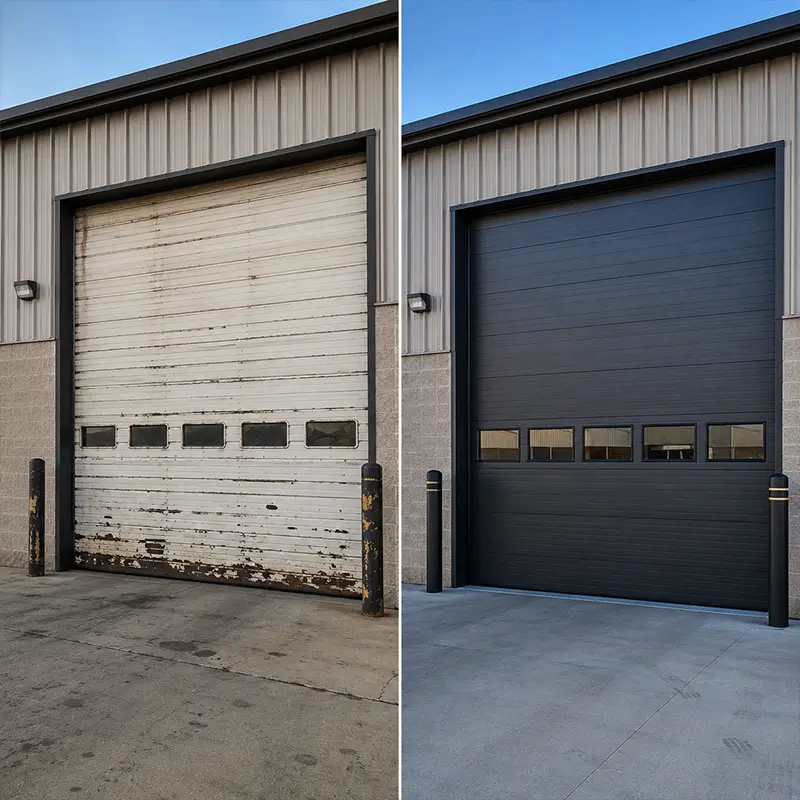 Commercial Garage Door Tomball TX technician providing expert commercial door service in Tomball Texas