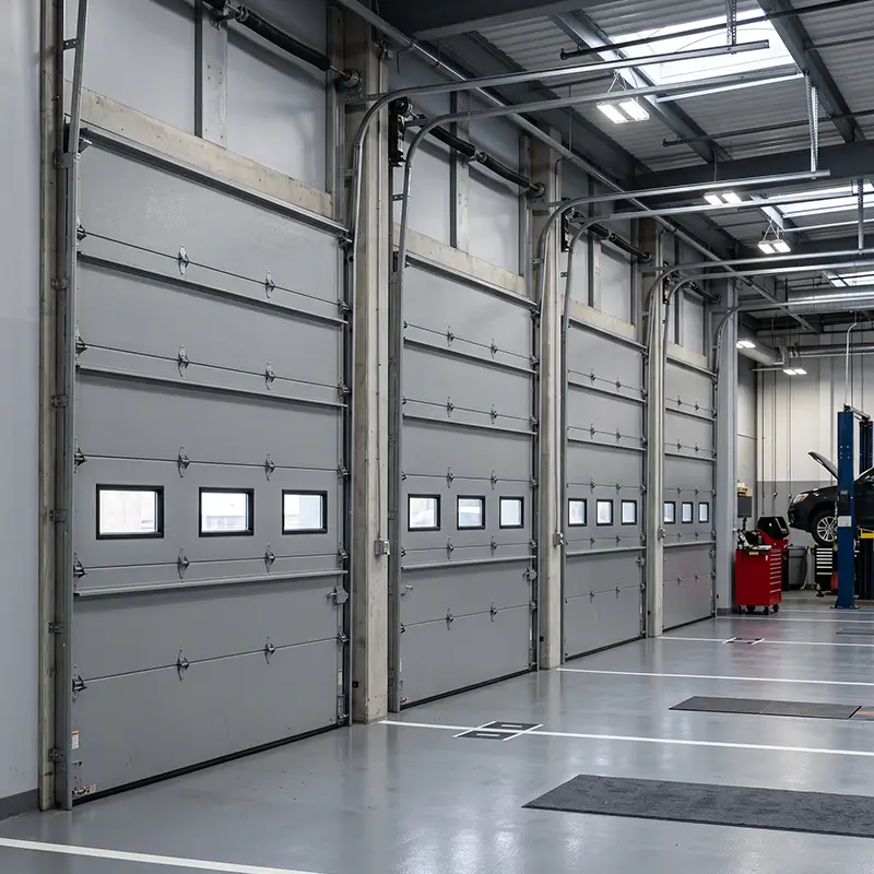 Commercial garage door service for businesses and warehouses in Tomball Texas