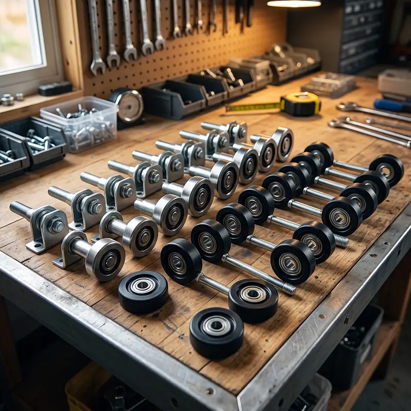 Garage door roller replacement and repair service in Tomball Texas